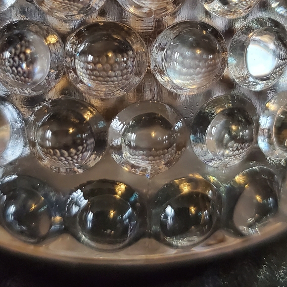 Vntg Luscious Hobnail 8 1/2" Decanter by Duncan and Miller - Picture 7 of 14